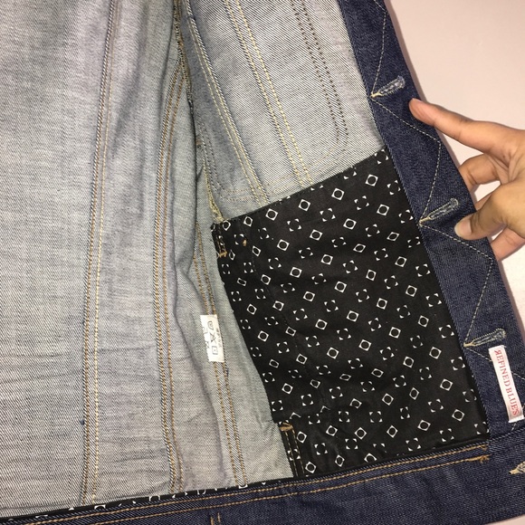 Jack and Jones Denim Blue Button Down Jean Jacket - Picture 13 of 14